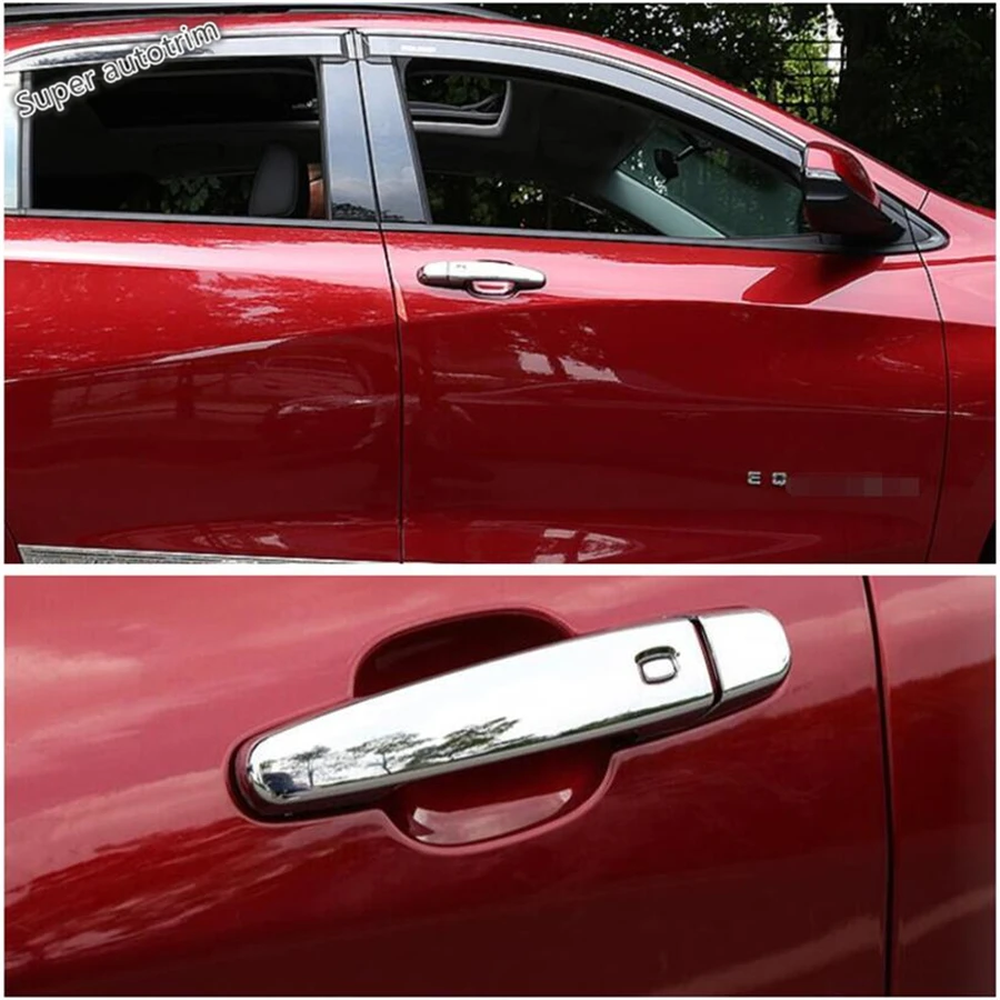 Lapetus Accessories Exterior Outside Car Door Pull Doorknob Handle Kit Cover Trim Fit For Chevrolet Equinox 2017 - 2023 / ABS
Lapetus Accessories Exterior Outside Car Door Pull Doorknob Handle Kit Cover Trim Fit For Chevrolet Equinox 2017 - 2023 / ABS