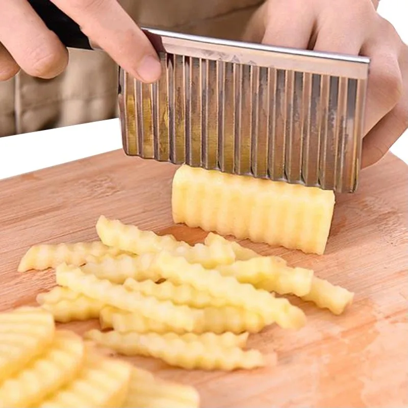 IVYSHION 19cmx6cmx10.5cm Kitchen Stainless Steel Potato Cutter Slicer Kitchen French Fry Cutters Fruit Vegetable Chip Cut Tool
IVYSHION 19cmx6cmx10.5cm Kitchen Stainless Steel Potato Cutter Slicer Kitchen French Fry Cutters Fruit Vegetable Chip Cut Tool