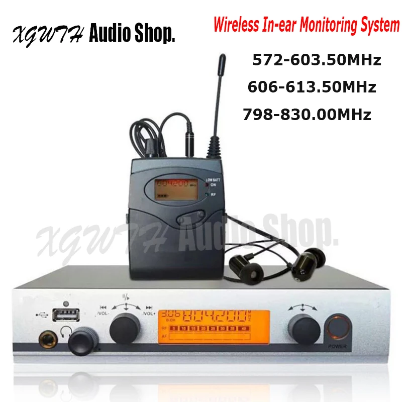 Wireless In Ear Monitor System EW300 IEM Single Transmitter Monitoring Professional for Audio Earphone Stage Performance Church
Wireless In Ear Monitor System EW300 IEM Single Transmitter Monitoring Professional for Audio Earphone Stage Performance Church