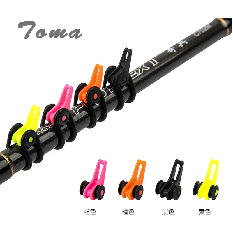 TOMA 3Bag/lot Hook Device Fishing Accessories Mix Colors 14 mm Lure Rod Special Hang The Bait Trap Tool Fishing gear
TOMA 3Bag/lot Hook Device Fishing Accessories Mix Colors 14 mm Lure Rod Special Hang The Bait Trap Tool Fishing gear