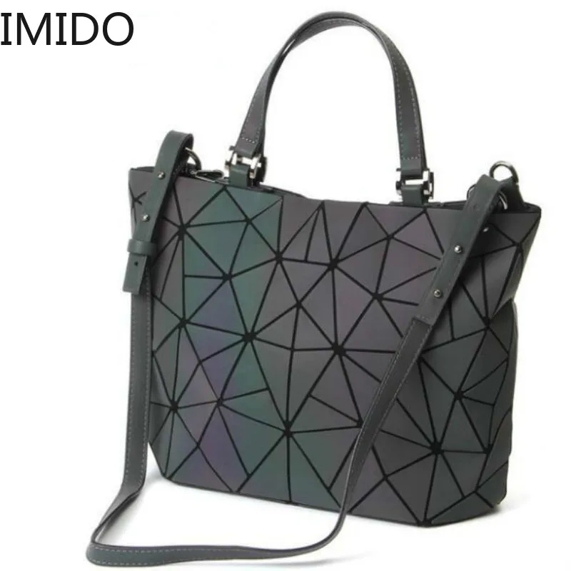 IMIDO Luminous Bag 2019 Women's Geometric Diamond Tote Fashion Folding Bag Luxury Handbags Women Bags Designer Fashion Travel
IMIDO Luminous Bag 2019 Women's Geometric Diamond Tote Fashion Folding Bag Luxury Handbags Women Bags Designer Fashion Travel