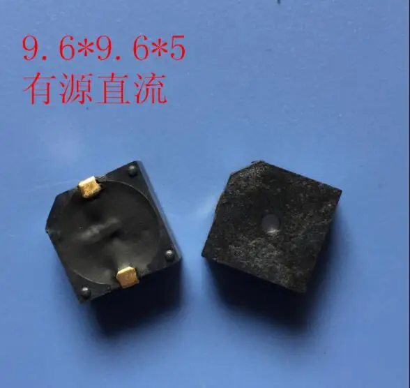 Free shipping 5PCS 9.6x9.6x5mm Hot sale 9650 DC electromagnetic SMD active buzzer 9.6*9.6*5MM 5V
Free shipping 5PCS 9.6x9.6x5mm Hot sale 9650 DC electromagnetic SMD active buzzer 9.6*9.6*5MM 5V