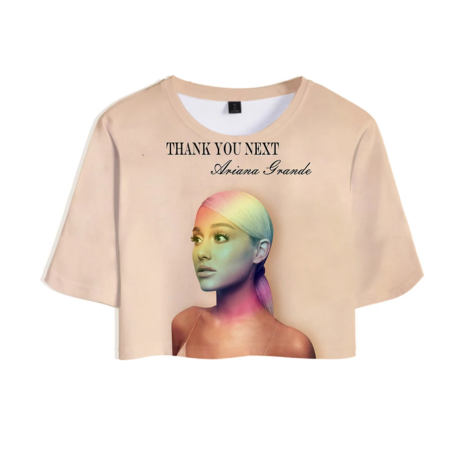 Rholycrown popular Women's Exposed navel 3D t shirt casual Ariana Grande Summer Exposed navel T-Shirts womens/girls 3D t-shirt
Rholycrown popular Women's Exposed navel 3D t shirt casual Ariana Grande Summer Exposed navel T-Shirts womens/girls 3D t-shirt
