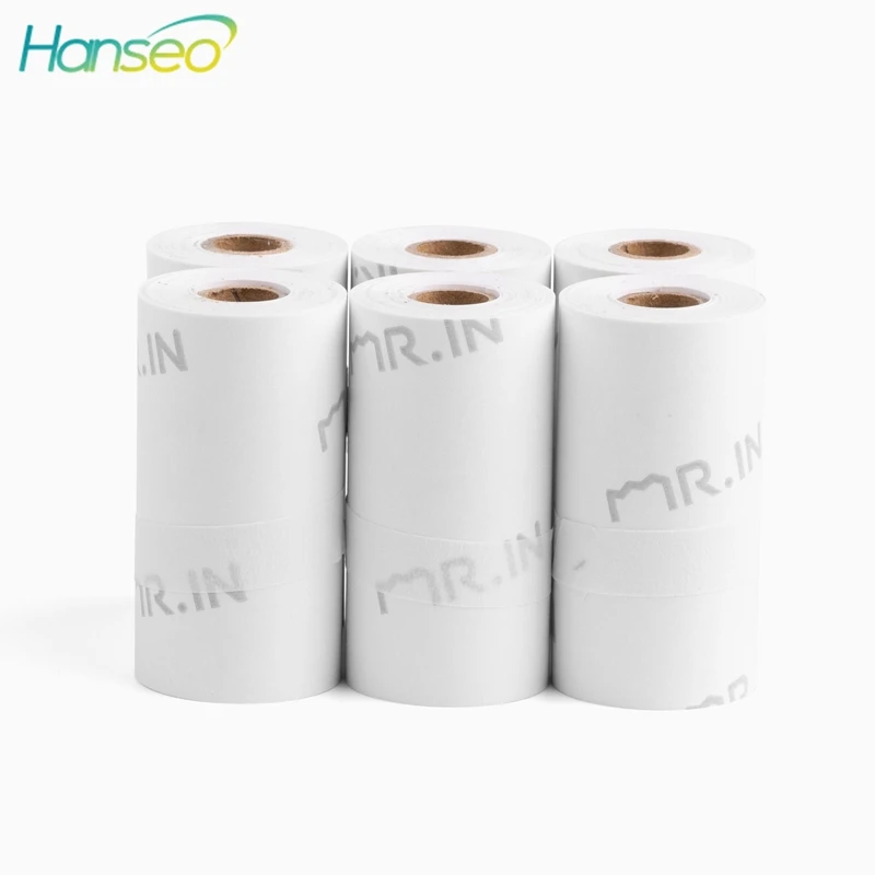 6 Rolls Thermal Paper White Color Adhesive Photo Paper Sticker 53mmx3.5m for Phomemo Portable Bluetooth Pocket Printer
6 Rolls Thermal Paper White Color Adhesive Photo Paper Sticker 53mmx3.5m for Phomemo Portable Bluetooth Pocket Printer