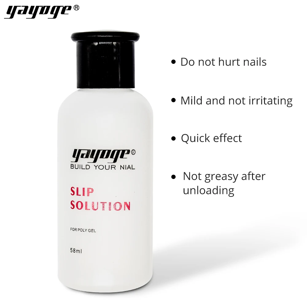 Yayoge Nail Remover Slip Solution For Poly Gel 58ml Nail Liquid Gel Polish Varnish Thick Jell Dual Head PolyGel
Yayoge Nail Remover Slip Solution For Poly Gel 58ml Nail Liquid Gel Polish Varnish Thick Jell Dual Head PolyGel