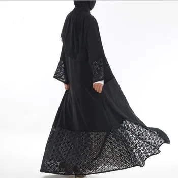 Muslim adult lace stitching abaya Arab Fashion hollow cut muslim abaya Dresses Musical Robe prayer Ramadan wj2851 dropship
Muslim adult lace stitching abaya Arab Fashion hollow cut muslim abaya Dresses Musical Robe prayer Ramadan wj2851 dropship