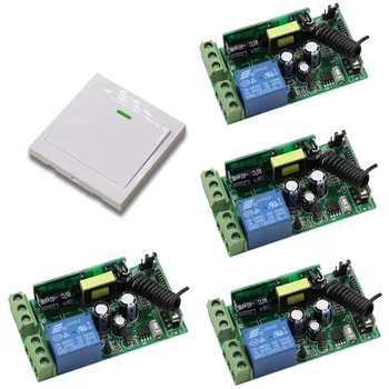 Wide Voltage AC 85V-220V Receiver Wireless Remote Control Switch Wall Panel Transmitter Hall Bedroom Ceiling Lights Wall Lamps
Wide Voltage AC 85V-220V Receiver Wireless Remote Control Switch Wall Panel Transmitter Hall Bedroom Ceiling Lights Wall Lamps