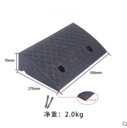 70MM--110MM plastic car climbing triangular pad, curb plate steps uphill slope, along the road slope ladder, tire repair tool
70MM--110MM plastic car climbing triangular pad, curb plate steps uphill slope, along the road slope ladder, tire repair tool