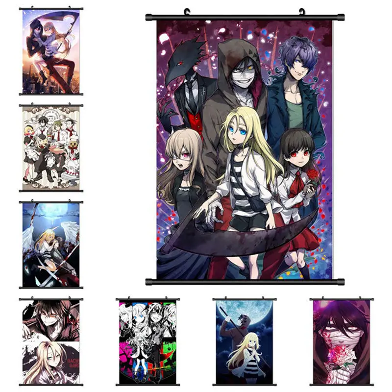 Anime Angels of Death Scroll Poster Japanese Anime Wall Hanging Waterproof Canvas Poster Home Art Decoration 30X45cm
Anime Angels of Death Scroll Poster Japanese Anime Wall Hanging Waterproof Canvas Poster Home Art Decoration 30X45cm