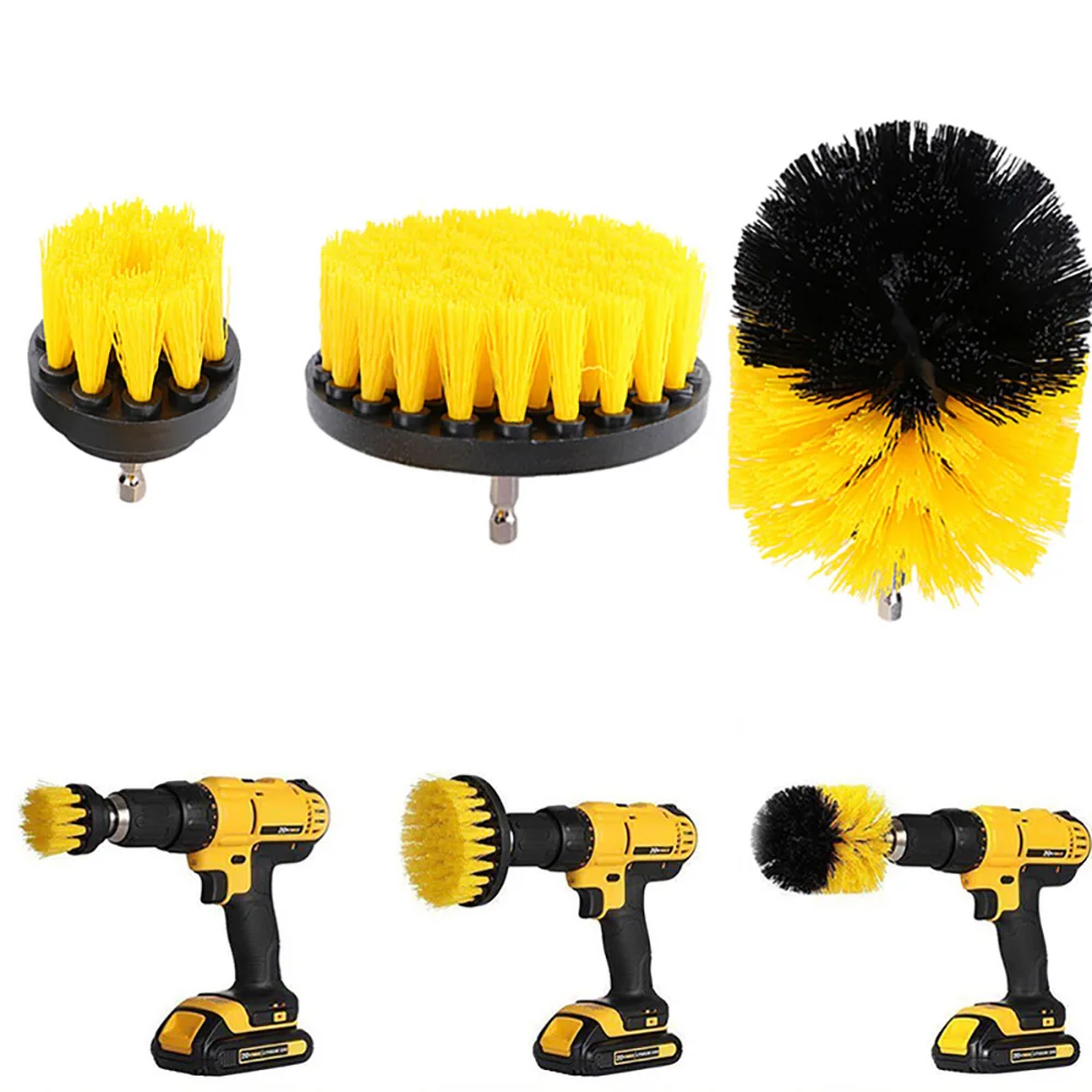 1pc Power Drill Scrubber Brush Set soft Scrub Clean Brushes for Bathroom Surfaces Tub Shower Tile toilet Household Cleaning Tool
1pc Power Drill Scrubber Brush Set soft Scrub Clean Brushes for Bathroom Surfaces Tub Shower Tile toilet Household Cleaning Tool