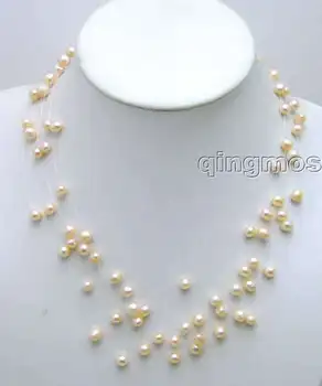 SALE Great 6-7mm Pink Round natural Freshwater Starriness 8 strands Pearl 18-20" Necklace-nec5789 Wholesale/retail Free ship
SALE Great 6-7mm Pink Round natural Freshwater Starriness 8 strands Pearl 18-20" Necklace-nec5789 Wholesale/retail Free ship