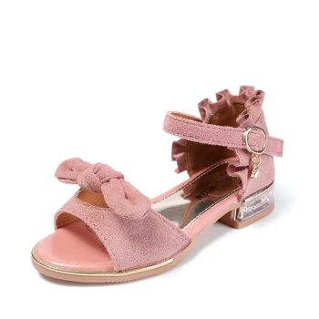 Children's shoes girls sandals 2019 new summer Korean students big/little kids bow Princess beach shoes Flounce girl high heel
Children's shoes girls sandals 2019 new summer Korean students big/little kids bow Princess beach shoes Flounce girl high heel