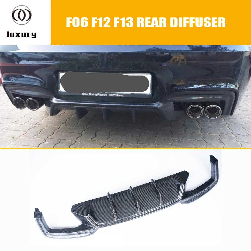 F06 F12 F13 M6 Carbon Fiber Rear Diffuser for BMW F06 F12 F13 640i 650i M-tech M-Sport & M6 Bumper 2012 - 2016
F06 F12 F13 M6 Carbon Fiber Rear Diffuser for BMW F06 F12 F13 640i 650i M-tech M-Sport & M6 Bumper 2012 - 2016