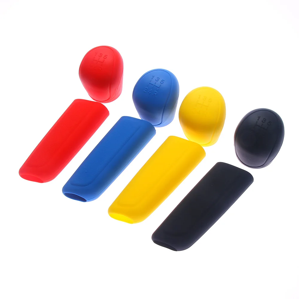 Universal Gear Shift Collars Silicone Shift Knob Cover Handle Ball Collars Antiskid Roundness Dustproof Protective Lever Knob
Universal Gear Shift Collars Silicone Shift Knob Cover Handle Ball Collars Antiskid Roundness Dustproof Protective Lever Knob