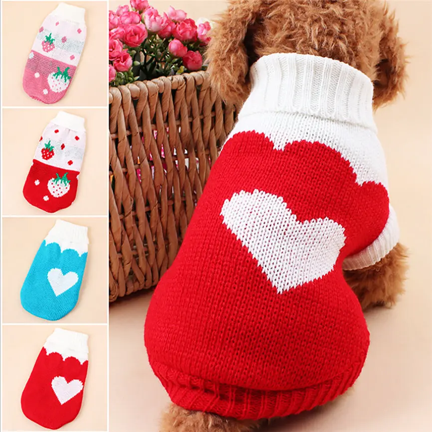Pet Sweater Dogs Cat Knitwear Dog Sweater Puppy Warm Woolen Coat Cheap Clothing For Dogs Christmas XS~XXL Dropshipping &109
Pet Sweater Dogs Cat Knitwear Dog Sweater Puppy Warm Woolen Coat Cheap Clothing For Dogs Christmas XS~XXL Dropshipping &109