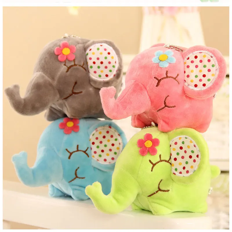 5 Colors 12CM Approx. Cute BIG Floral Elephant Plush Doll Keychain Stuffed Toy Sucker Car & Room & Window Pendant
5 Colors 12CM Approx. Cute BIG Floral Elephant Plush Doll Keychain Stuffed Toy Sucker Car & Room & Window Pendant