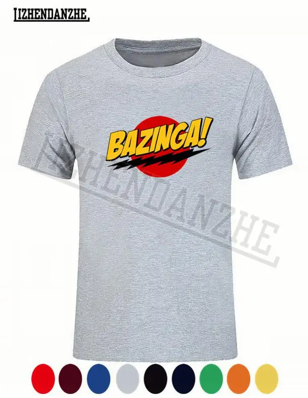 HanHent The Big Bang Theory T-shirt BAZINGA 2019 Sheldon Cotton Short sleeve Casual T shirt Style Print T-shirt Men Camisas
HanHent The Big Bang Theory T-shirt BAZINGA 2019 Sheldon Cotton Short sleeve Casual T shirt Style Print T-shirt Men Camisas