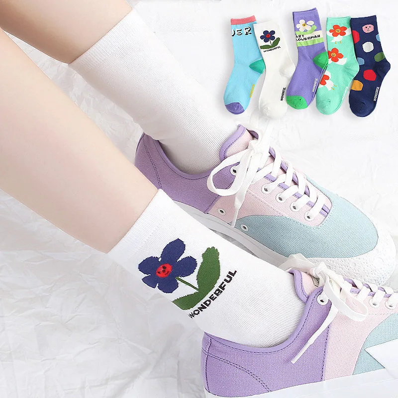Cotton Funny Couple Socks Harajuku Flower Crew Casual Happy Socks For Women Art foliage Fashion Cute Hipster Sock
Cotton Funny Couple Socks Harajuku Flower Crew Casual Happy Socks For Women Art foliage Fashion Cute Hipster Sock