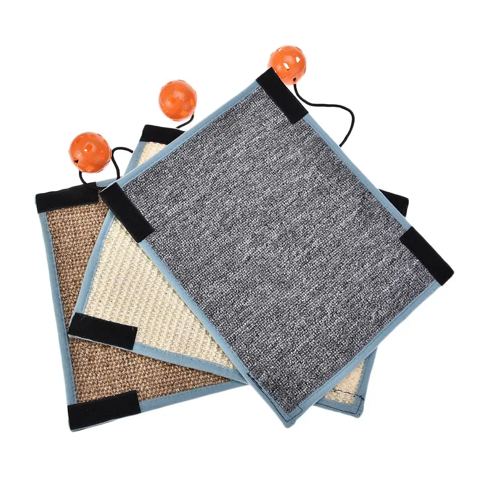 Sisal Straw Mat Cat Scratch Mat With A Ball Can Be Fixed Different Table Legs Pet Cat Toy Random Color Of The Ball Mat
Sisal Straw Mat Cat Scratch Mat With A Ball Can Be Fixed Different Table Legs Pet Cat Toy Random Color Of The Ball Mat