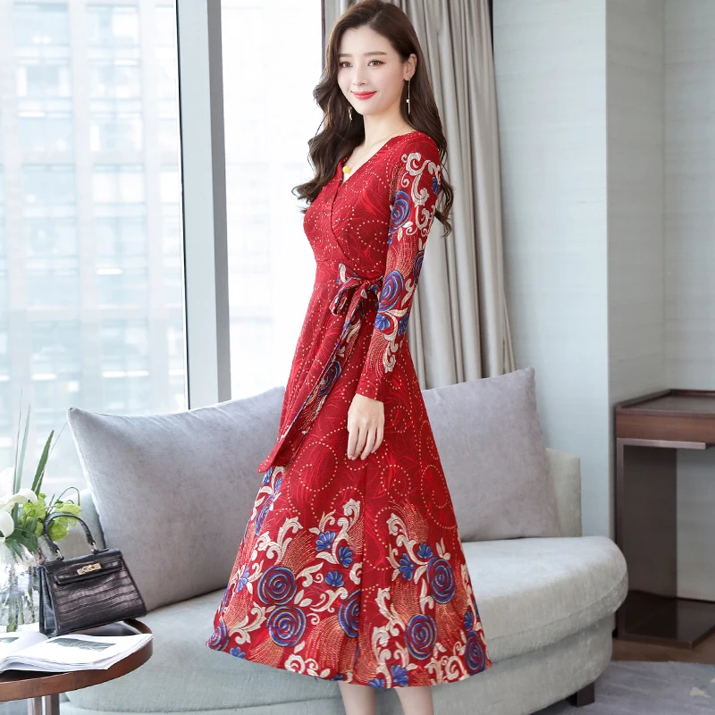 Red velvet dress women plus size long sleeve midi clothes robe party dresses bodycon slim elegant vintage designer runway warm
Red velvet dress women plus size long sleeve midi clothes robe party dresses bodycon slim elegant vintage designer runway warm