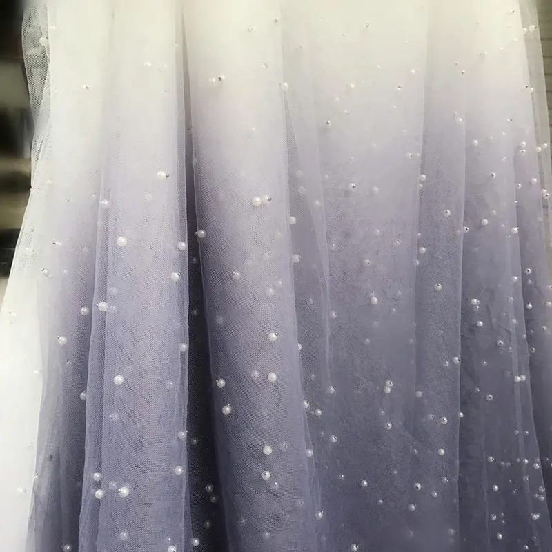 GLace 1M/Lot mesh lace fabric Soft drape colour gradient nail bead mesh fabric for dress wedding decoration DIY craft TX880
GLace 1M/Lot mesh lace fabric Soft drape colour gradient nail bead mesh fabric for dress wedding decoration DIY craft TX880