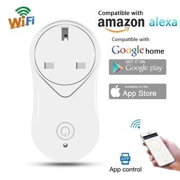WiFi Smart UK Plug Timer Socket Power Switch Outlet With USB Charging Port Voice Control compatible Alexa Echo and Google Home
WiFi Smart UK Plug Timer Socket Power Switch Outlet With USB Charging Port Voice Control compatible Alexa Echo and Google Home