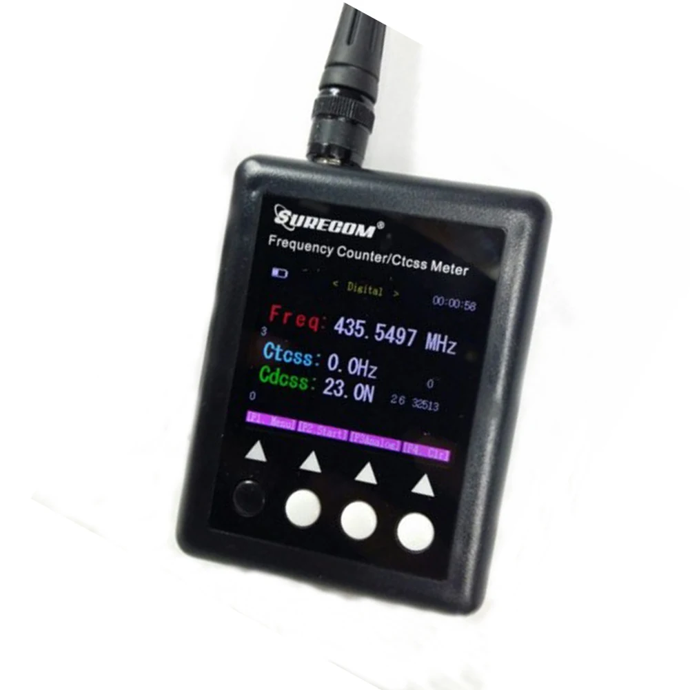 SF-401Plus Digital Radio Tester 27Mhz-3000Mhz Decoder Portable Frequency Counter For radio tester meters SF401Plus
SF-401Plus Digital Radio Tester 27Mhz-3000Mhz Decoder Portable Frequency Counter For radio tester meters SF401Plus