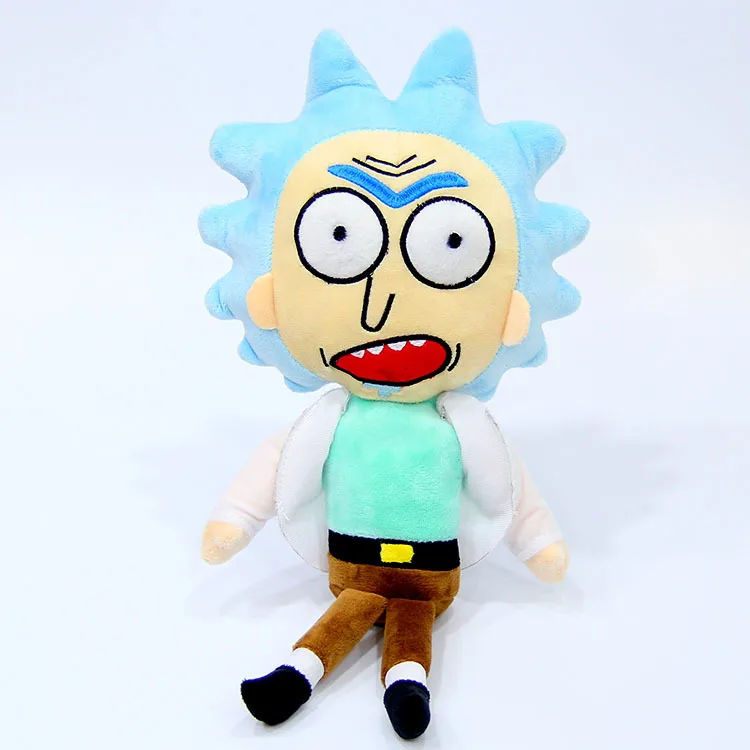 25cm 1pcs Rick Scientist Plush Toys