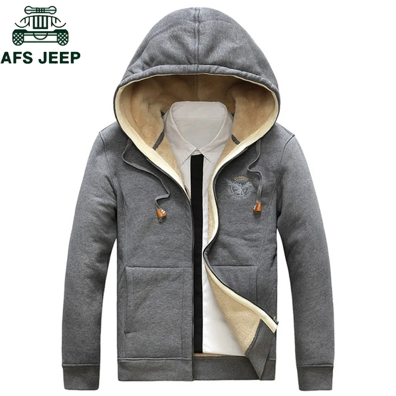 AFS JEEP Brand Winter Thick Warm Fleece Hoodies Sweatshirts Men PlUS Size 3XL Mens SportWear Tracksuit Hoodie Men Cashmere Coat
AFS JEEP Brand Winter Thick Warm Fleece Hoodies Sweatshirts Men PlUS Size 3XL Mens SportWear Tracksuit Hoodie Men Cashmere Coat