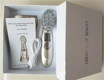 LCD USB Rechargeable Electric Laser Regrowth Hair Comb Grow Hair Brush Vibrating Scalp Massager Anti Hair Loss Health Care
LCD USB Rechargeable Electric Laser Regrowth Hair Comb Grow Hair Brush Vibrating Scalp Massager Anti Hair Loss Health Care
