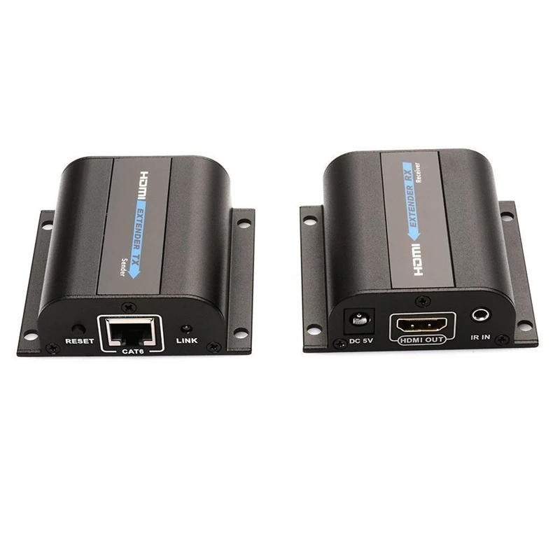 60m HDMI Network Extender Over Single Cable with IR ,Cat5e/6 Ethernet Cable 3D&1080P Supported Compatible HDCP Full HD Transmi
60m HDMI Network Extender Over Single Cable with IR ,Cat5e/6 Ethernet Cable 3D&1080P Supported Compatible HDCP Full HD Transmi