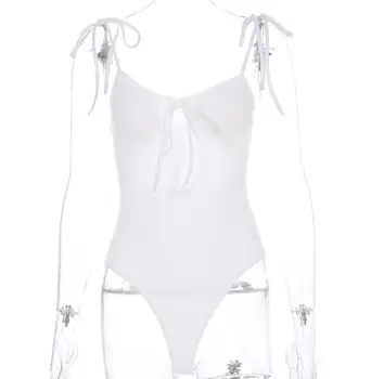 Summer new sexy solid color lace up sling jumpsuit women 
Summer new sexy solid color lace up sling jumpsuit women