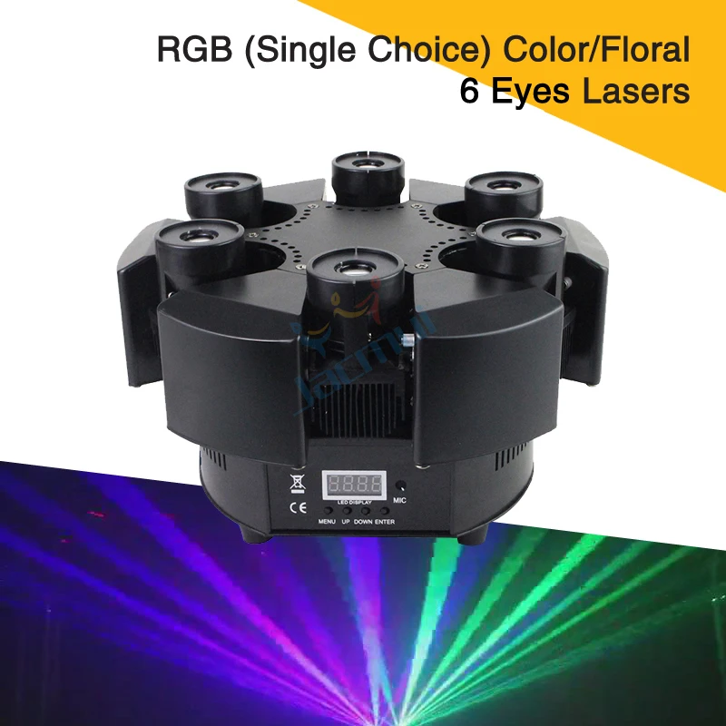 New Model Full Color 6 Heads Smart Beam Laser Moving Head Light For Nightclub Event Show
New Model Full Color 6 Heads Smart Beam Laser Moving Head Light For Nightclub Event Show