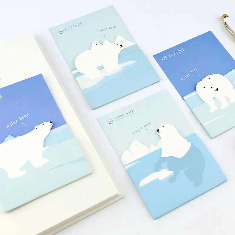 1 PCS New Polar Bear Memo Pad Paper Post Notes Sticky Notes Notepad Kawaii Stationery Papeleria Office School Supplies Kids
1 PCS New Polar Bear Memo Pad Paper Post Notes Sticky Notes Notepad Kawaii Stationery Papeleria Office School Supplies Kids