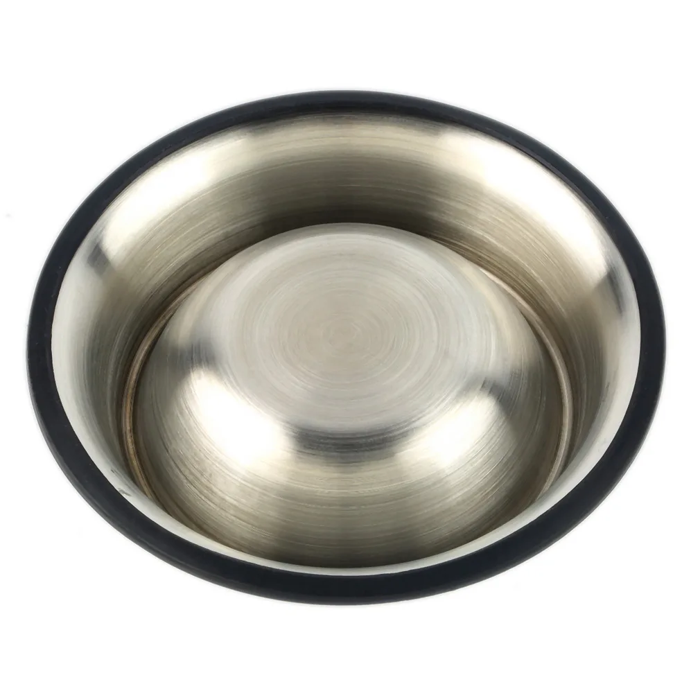 Stainless Steel Standard Pet Puppy Cat Dog Food or Drink Water Bowl Dish With an Effective skid-resistance Rustproof
Stainless Steel Standard Pet Puppy Cat Dog Food or Drink Water Bowl Dish With an Effective skid-resistance Rustproof