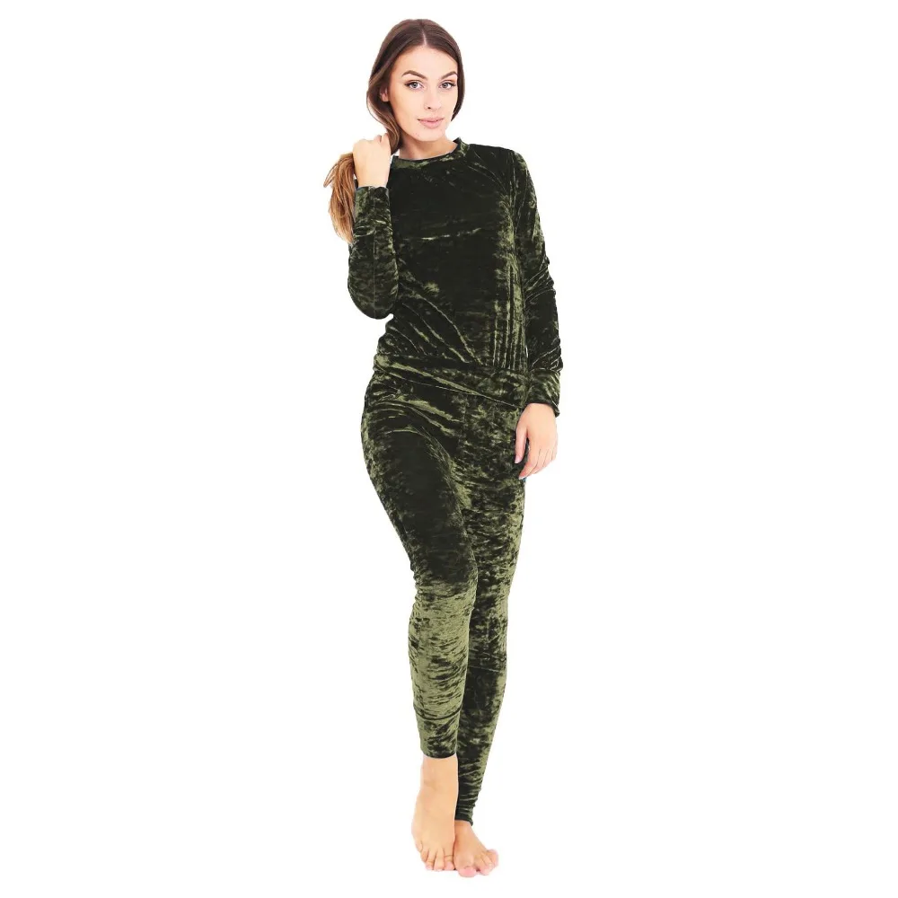 Autumn Winter Women Set Long Sleeve Velvet Sweatshirts Casual Suit Women Clothing 2 Piece Set Tops+Pants Sporting Suit Female
Autumn Winter Women Set Long Sleeve Velvet Sweatshirts Casual Suit Women Clothing 2 Piece Set Tops+Pants Sporting Suit Female