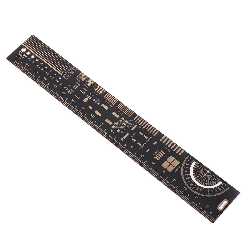 1Pc 20cm PCB Ruler EDA Measuring Tool Reference Protractor Resistor Capacitor Chip Q02 Dropship
1Pc 20cm PCB Ruler EDA Measuring Tool Reference Protractor Resistor Capacitor Chip Q02 Dropship