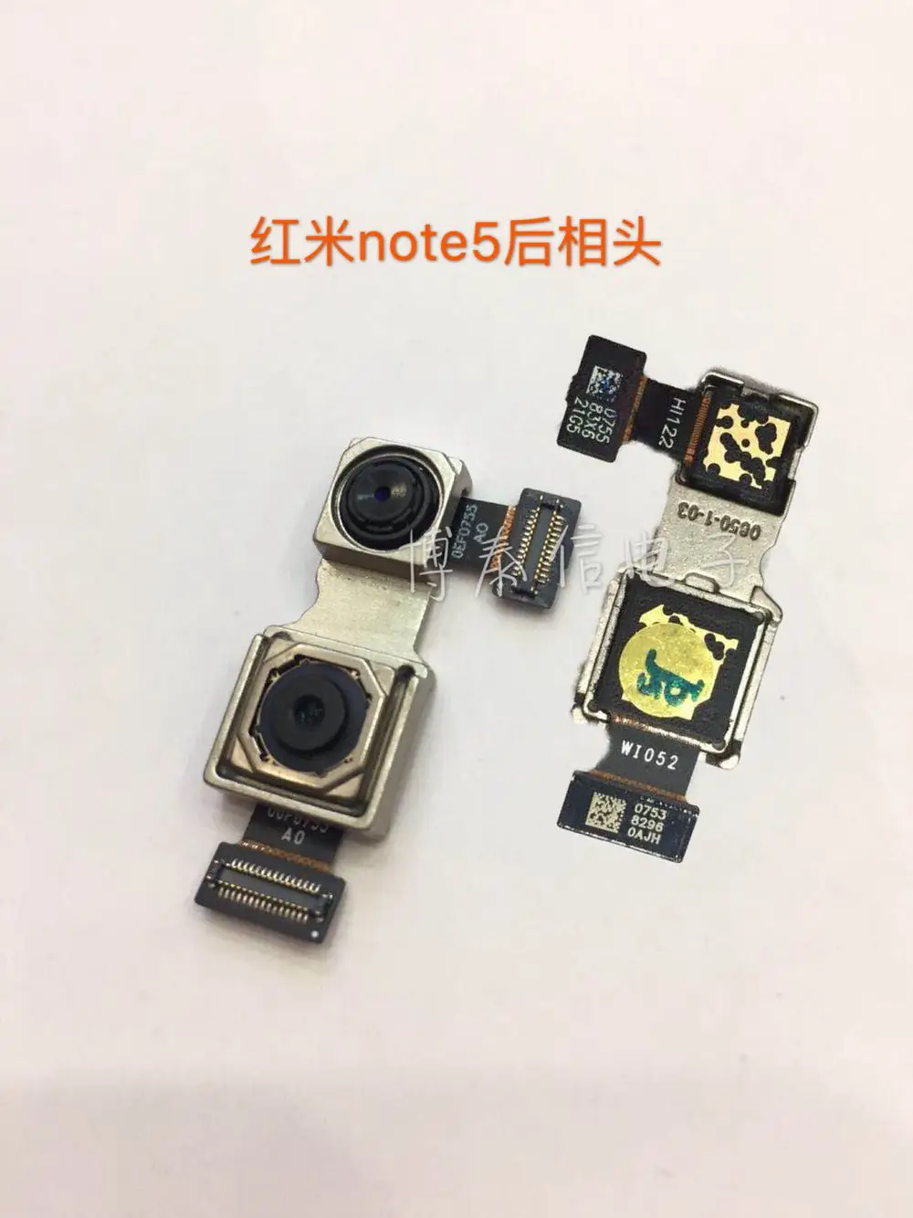 Good For Xiaomi Redmi Note 5 Axisinternational Rear Back Big Camera Module Flex Cable For Redmi Note 5Pro Front Small Camera
Good For Xiaomi Redmi Note 5 Axisinternational Rear Back Big Camera Module Flex Cable For Redmi Note 5Pro Front Small Camera