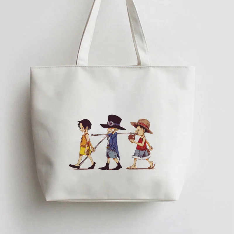 ONE PIECE Chibi 3people Japanese Anime Canvas Tote bags Cartoon Shopping bag school Shoulder Grocery Bag AN368
ONE PIECE Chibi 3people Japanese Anime Canvas Tote bags Cartoon Shopping bag school Shoulder Grocery Bag AN368