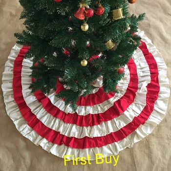 1 piece ready to ship white with red ruffled Christmas tree skirt classic vintage home decoration Christmas gift tree skirt
1 piece ready to ship white with red ruffled Christmas tree skirt classic vintage home decoration Christmas gift tree skirt