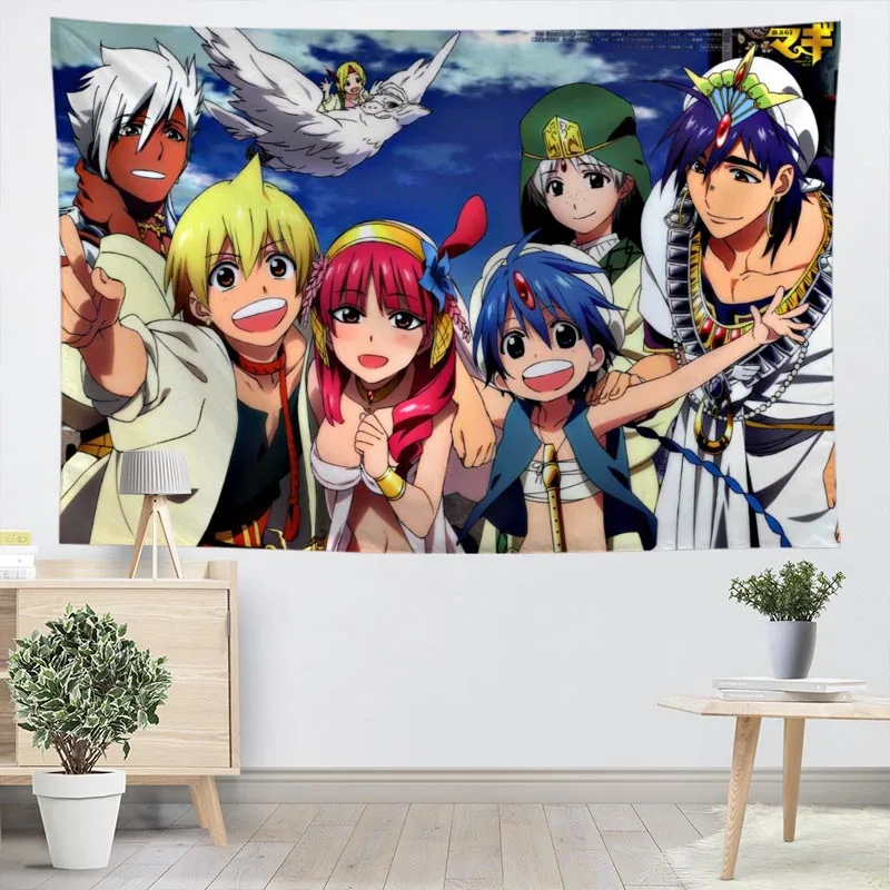 Custom Wall Tapestry Wall Hanging Tarot Custom Tapestry Plant Tapestry Magi Sinbad no Bouken Pictures Home Decor More Large size
Custom Wall Tapestry Wall Hanging Tarot Custom Tapestry Plant Tapestry Magi Sinbad no Bouken Pictures Home Decor More Large size