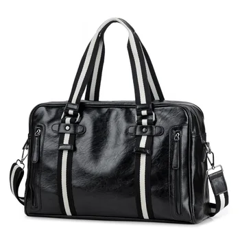 Men Classic Casual Luggage Business Trip PU Travel Bags Large Cool Fashion Travel Duffle Male Big Elegant Handbag
Men Classic Casual Luggage Business Trip PU Travel Bags Large Cool Fashion Travel Duffle Male Big Elegant Handbag