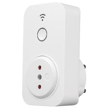 New SP2 Chile Standard 10A Timer Smart Home Wifi Socket Plug Outlet Smart Remote Wireless Control for iPhone Android
New SP2 Chile Standard 10A Timer Smart Home Wifi Socket Plug Outlet Smart Remote Wireless Control for iPhone Android