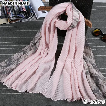 2018 wrinkle plain patchwork print scarves and shawls women elegant pleated ismatic hijab scarfs geometric fashion headband
2018 wrinkle plain patchwork print scarves and shawls women elegant pleated ismatic hijab scarfs geometric fashion headband