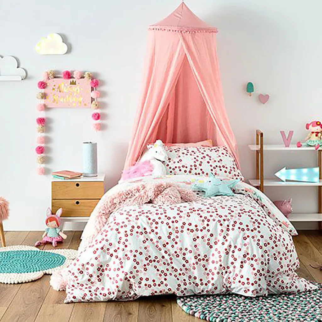 Kids Baby Bed Canopy Bedcover Mosquito Net Curtain Bedding Dome Tent Room Decor Insect Reject Canopy Bed Curtain Bed Tent #4Z
Kids Baby Bed Canopy Bedcover Mosquito Net Curtain Bedding Dome Tent Room Decor Insect Reject Canopy Bed Curtain Bed Tent #4Z