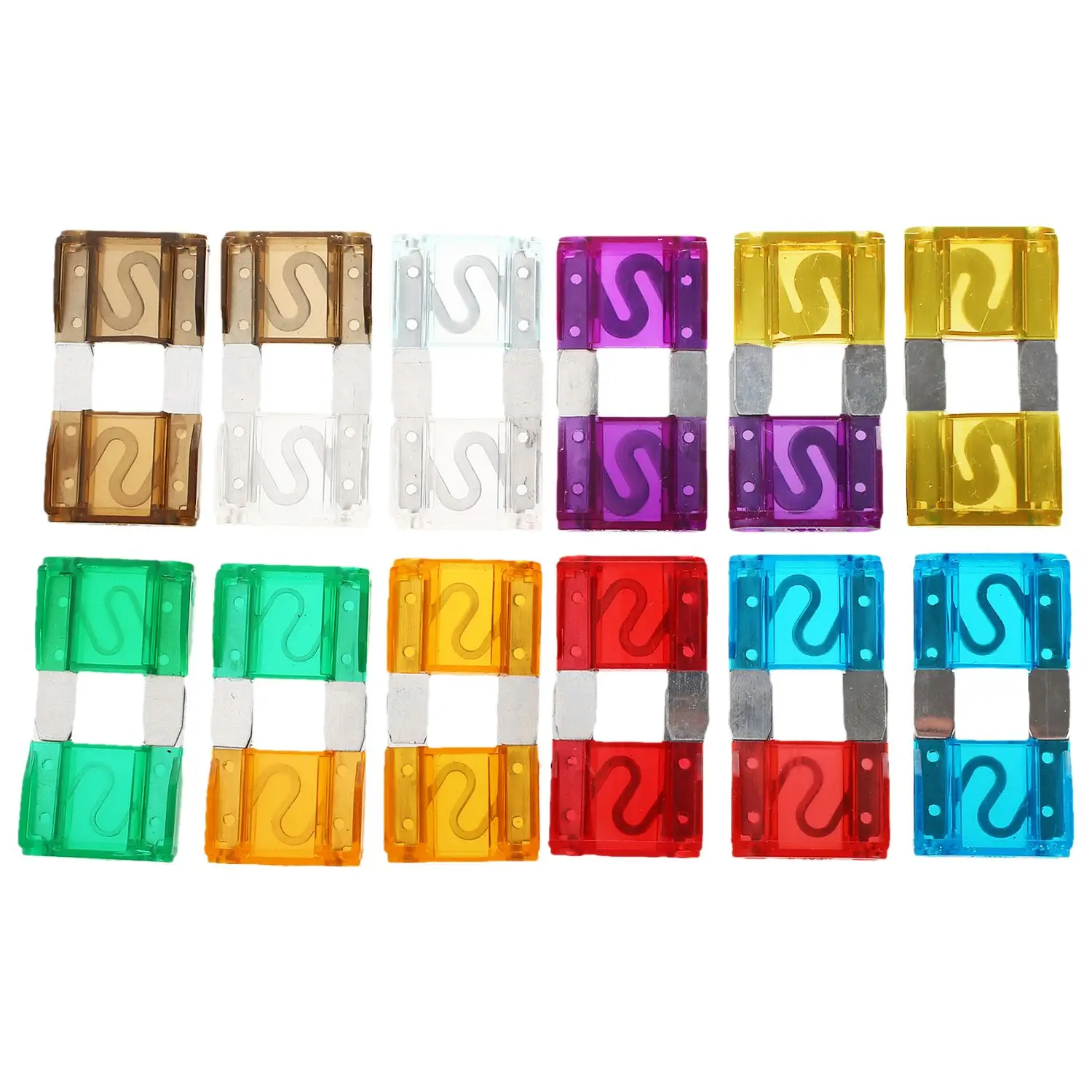 24pcs/lot Mini Blade Fuse Assortment Auto Car Motorcycle SUV FUSES Kit APM ATM 20A 30A 40A 50A 60A 70A 80A 100A
24pcs/lot Mini Blade Fuse Assortment Auto Car Motorcycle SUV FUSES Kit APM ATM 20A 30A 40A 50A 60A 70A 80A 100A