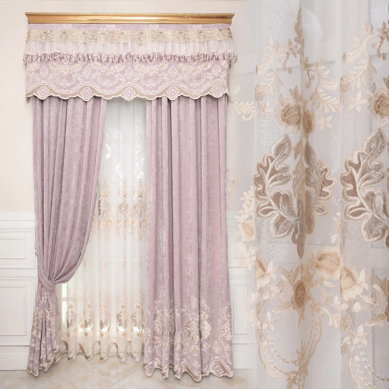 custom curtains European Garden pastoral luxurious living room bedroom purple Romantic Pastoral warm Princess Room curtain E229
custom curtains European Garden pastoral luxurious living room bedroom purple Romantic Pastoral warm Princess Room curtain E229