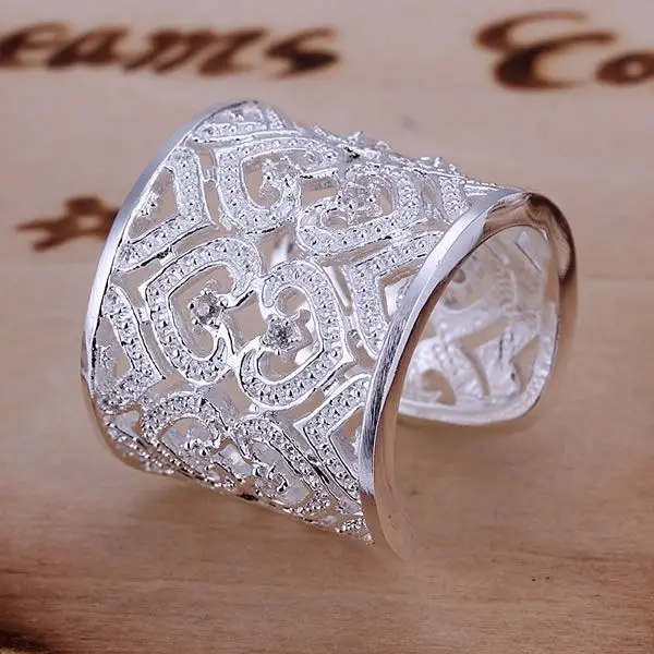 KN-R106 Wholesale silver plated Finger ring Factory price trendy fashion 925 jewelry Inlaid Multi Heart Ring-Silvery-Opened
KN-R106 Wholesale silver plated Finger ring Factory price trendy fashion 925 jewelry Inlaid Multi Heart Ring-Silvery-Opened