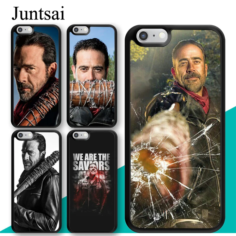Juntsai Negan Walking Dead Phone Case For iPhone 7 6 6s Plus Rubber Cover For iPhone7 8 Plus X XR XS MAX 5 5s SE Full Back Shell
Juntsai Negan Walking Dead Phone Case For iPhone 7 6 6s Plus Rubber Cover For iPhone7 8 Plus X XR XS MAX 5 5s SE Full Back Shell