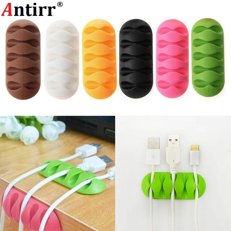 Desktop phone Cable Winder Earphone clip Charger Organizer Management Wire Cord fixer Silicone Holder 5 slot Strip
Desktop phone Cable Winder Earphone clip Charger Organizer Management Wire Cord fixer Silicone Holder 5 slot Strip